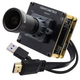 ELP 1/1.8” Sony IMX678 Sensor 4K USB3.0 & HDMI Camera Module with M12 5mm Lens ELP 1/1.8” Sony IMX678 Sensor 4K USB3.0 & HDMI Camera Module with M12 5mm Lens