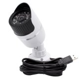 2MP IR Night Vision Waterproof Bullet USB Camera with M12 Fixed Focus 3.6mm Lens