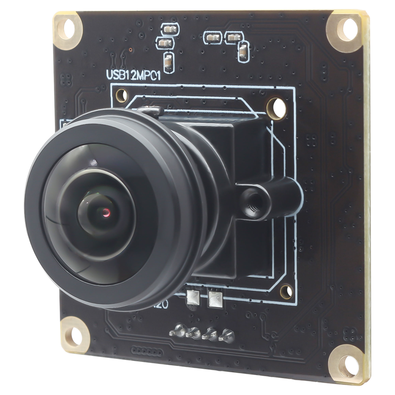 12MP Sony IMX577 Sensor 4K 30FPS 1080P 120FPS USB Camera Module with Fisheye lens 200 Degree - Click Image to Close