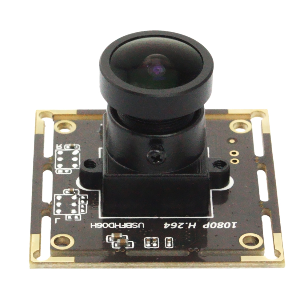 ELP H.264 Low illumination sony imx 323 1080P 170 degree wide angle usb camera module for robotic - Click Image to Close