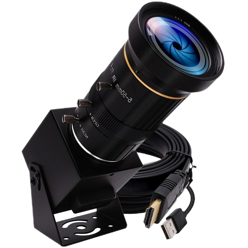 ELP 4K USB HDMI Camera IMX415 H.265 H.264 MJPEG 30fps Varifocal CS 5-50mm lens 10X Optical Zoom - Click Image to Close