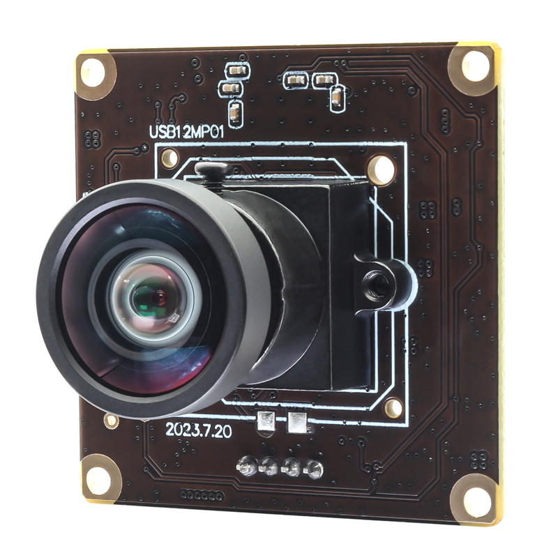 12MP Sony IMX577 Sensor 4K 30FPS 1080P 120FPS USB Camera Module with No Distortion lens 118 Degree - Click Image to Close