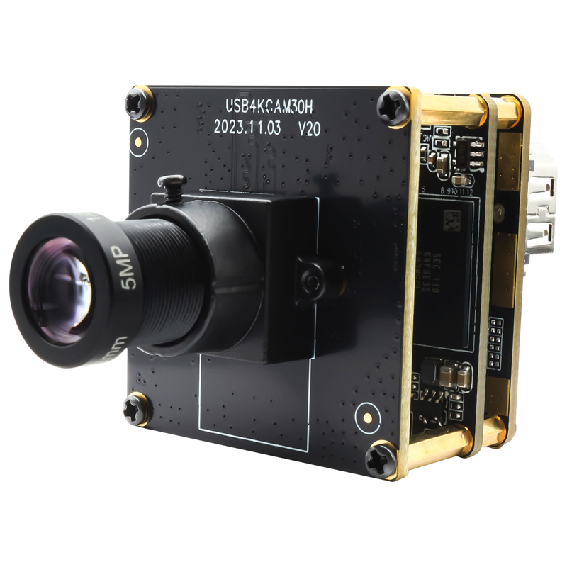 4K USB3.0 & HDMI Camera Module with HD M12 12mm Lens - Click Image to Close