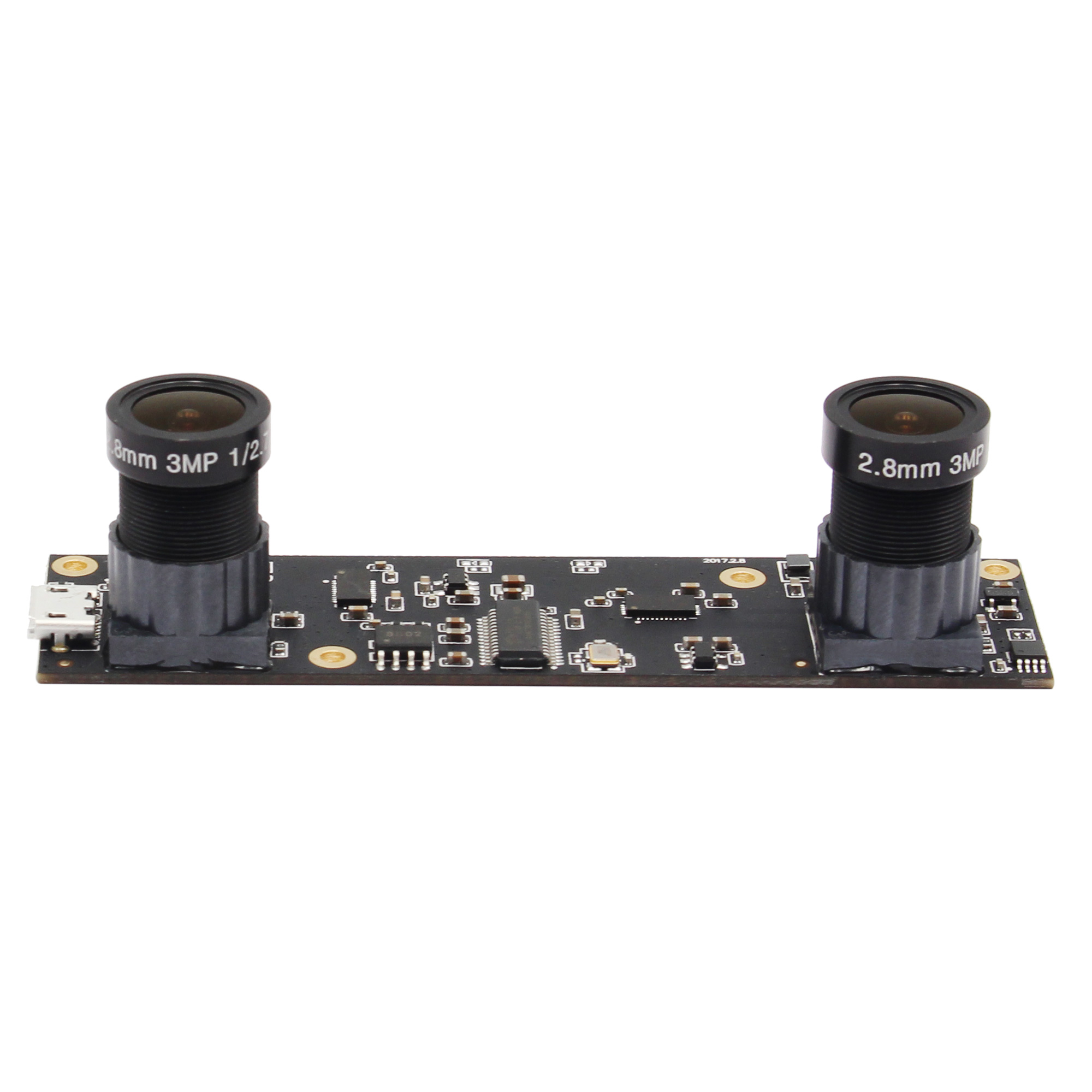 2MP AR0330 UVC OTG binocular stereo vision camera module with 2.8mm lens for AR Augmented Reality - Click Image to Close