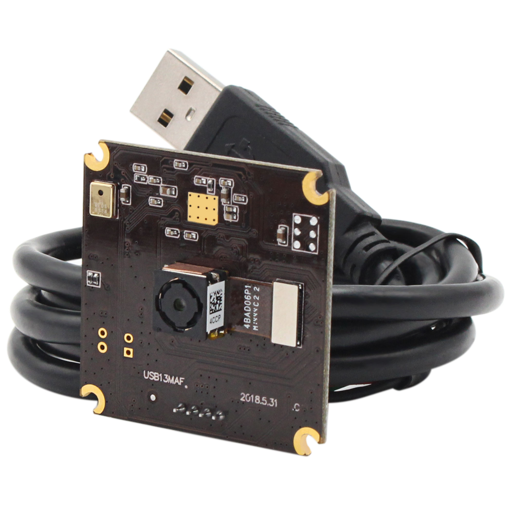 ELP High resolution 3840X2880 SONY IMX214 CMOS Auto focus USB wecam with 75 degree lens for scanner - Click Image to Close