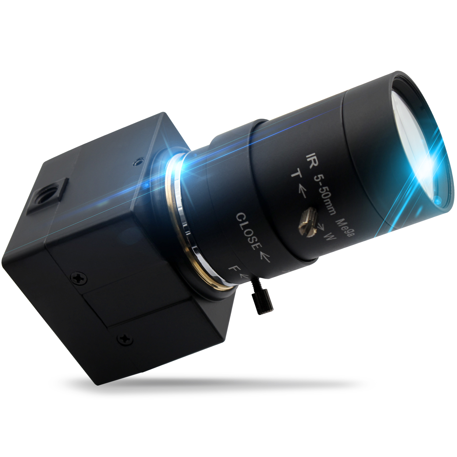 16MP UVC free driver Plug and Play varifocal lens 5-50mm industrial Mini usb webcam full HD - Click Image to Close